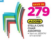 Addis Stella Cafe Chair Assorted-Each