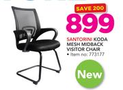 Santorini Koda Mesh Midback Visitor Chair