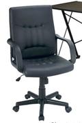 Classic Mid Back Chair Black