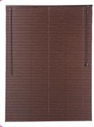Decorland Ready Made 25MM PVC Venetian Blinds Espresso-600 W X 1000 H mm