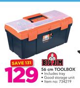 Big Jim 56cm Toolbox Includes Tray