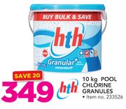 HTH 10Kg Pool Chlorine Granules