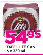 Tafel Lite Can-6 x 330ml