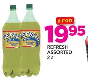 Refresh Assorted-2 x 2Ltr