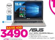 Asus 15.6” Intel Celeron NB (X541)