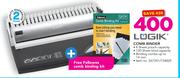 Logik Comb Binder With Free Fellowes Comb Binding Kit