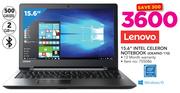 Lenovo 15.6” Intel Celeron Notebook (IDEAPAD 110)