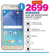 Samsung Dual Sim Smartphone Galaxy J5 Gold