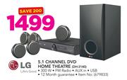 LG 5.1 Channel DVD Home Theatre DH-3140