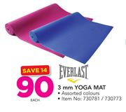 Everlast 3mm Yoga Mat-Each