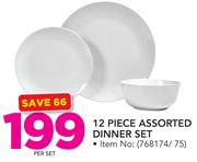 12-Piece Dinner Set-Per Set