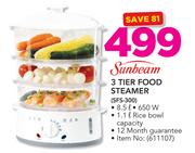 Sunbeam 3 Tier Food Steamer SFS-300