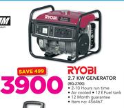 Ryobi 2.7KW Generator RG-2700