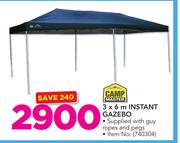 Campmaster 3 x 6m Instant Gazebo