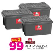 Big Jim 25Ltr Storage Box-For 3