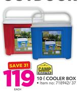 Campmaster 10Ltr Cooler Box-Each