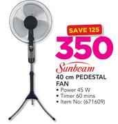 Sunbeam 40cm Pedestal Fan