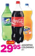 Assorted Coldrinks-2 x 2Ltr