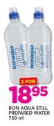 Bon Aqua Still Prepared Water-2 x 750ml
