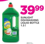 Sunlight Dishwashing Liquid Bottle-1.5Ltr