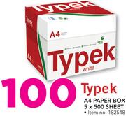 Typek A4 Paper Box 5 x 500 Sheet
