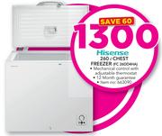 Hisense 260Ltr Chest Freezer FC26DD4HA