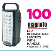 Magneto LED Rechargeable Lantern With Handle