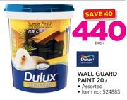 Dulux Wall Guard Paint-20Ltr