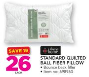 Always Home Standard Quilted Ball Fibre Pollow-Each