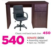 Classic Mid Back Back Chair