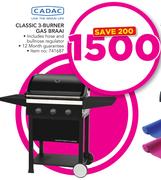 Cadac Classic 3-Burner Gas Braai