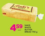 Sakis White Butter Bread-750gm