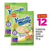 Yumvita Maize and Wheat-10 x 50gm