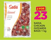 Sadia Chicken Gizzards Bags-2 x 1Kg