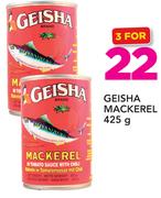 Geisha Mackerel-3x425g