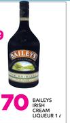 Baileys Irish Cream Liqueur-1Ltr