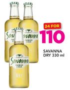 Savanna Dry-24x330ml