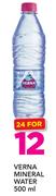 Verna Mineral Water-24x500ml