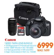 Canon 1300D Twin Lens Bundle