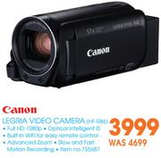 Canon Legria Video Camera (HF-R86)