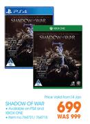 Shadow Of War