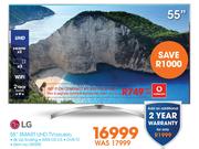 LG 55" Smart UHD TV 55SJ800