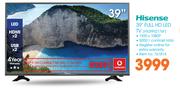 Hisense 39" Full HD LED TV HX39N2176F-On My Gig 2