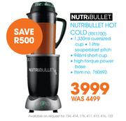 Nutri Bullet Nutribullet Hot Cold (RX1700)