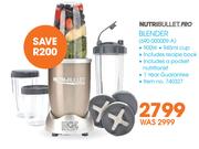 Nutri Bullet Pro Blender (690-000009-A)