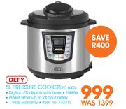 Defy 6Ltr Pressure Cooker (PC 600S)