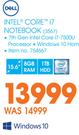 Dell Intel Core i7 Notebook