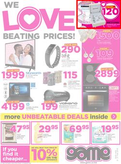 Game Botswana : We Love Beating Prices (8 Feb - 21 Feb 2018), page 1