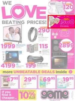 Game Botswana : We Love Beating Prices (8 Feb - 21 Feb 2018), page 1