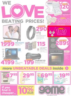 Game Botswana : We Love Beating Prices (8 Feb - 21 Feb 2018), page 1